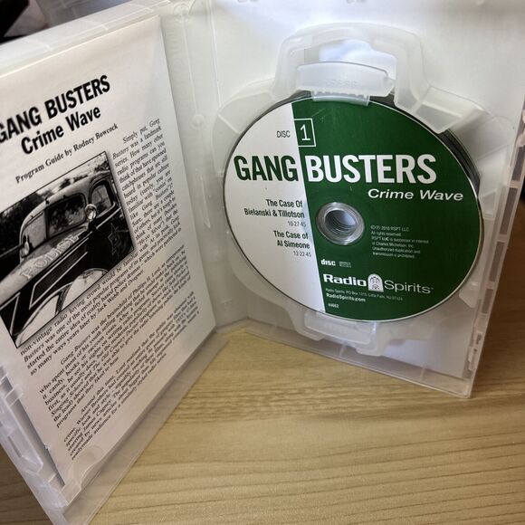 Gang Busters: Crime Wave (Old Time Radio) (Classic Radio Detectives)16 ep 8 cd - Picture 2 of 4
